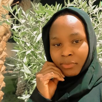 Violet, Kenyan nanny, in Riyadh