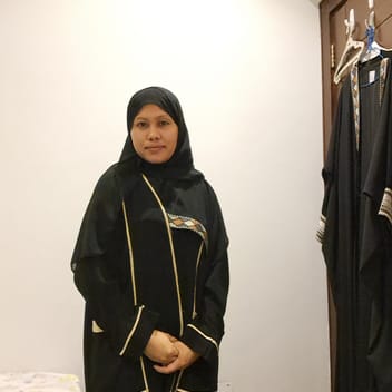 Selina, Filipino nanny, in Jeddah