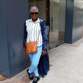 Christine , Kenyan nanny, in Riyadh