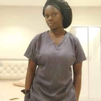 Jackie , Ugandan maid, in Riyadh