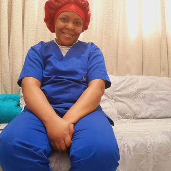 Beverlyne , Kenyan maid, in Riyadh
