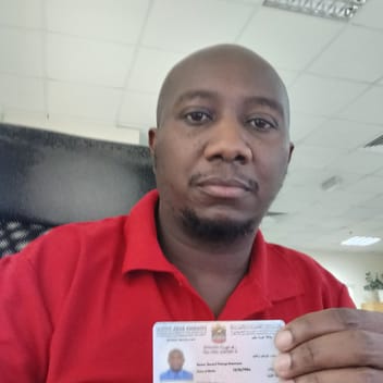 Ben, Kenyan driver, in Dubai