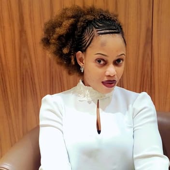 Glory , Kenyan nanny, in Qatar