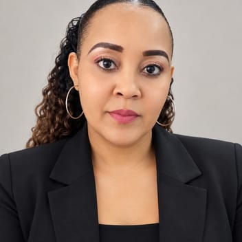Terezia, Kenyan nanny, in Dubai