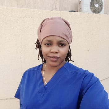 Flavian, Kenyan nanny, in Saudi Arabia
