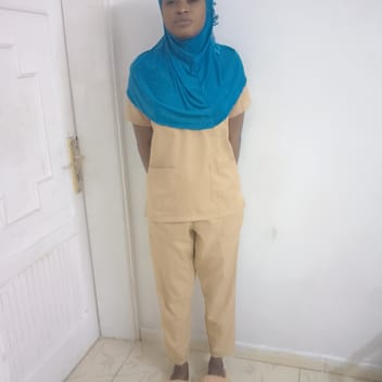 Amina, Kenyan nanny, in Khobar