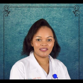 Mercy, Kenyan elder-care worker, in Riyadh