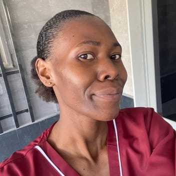Getrude , Kenyan elder-care worker, in Jeddah