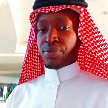 Arafat , Ugandan driver, in Riyadh