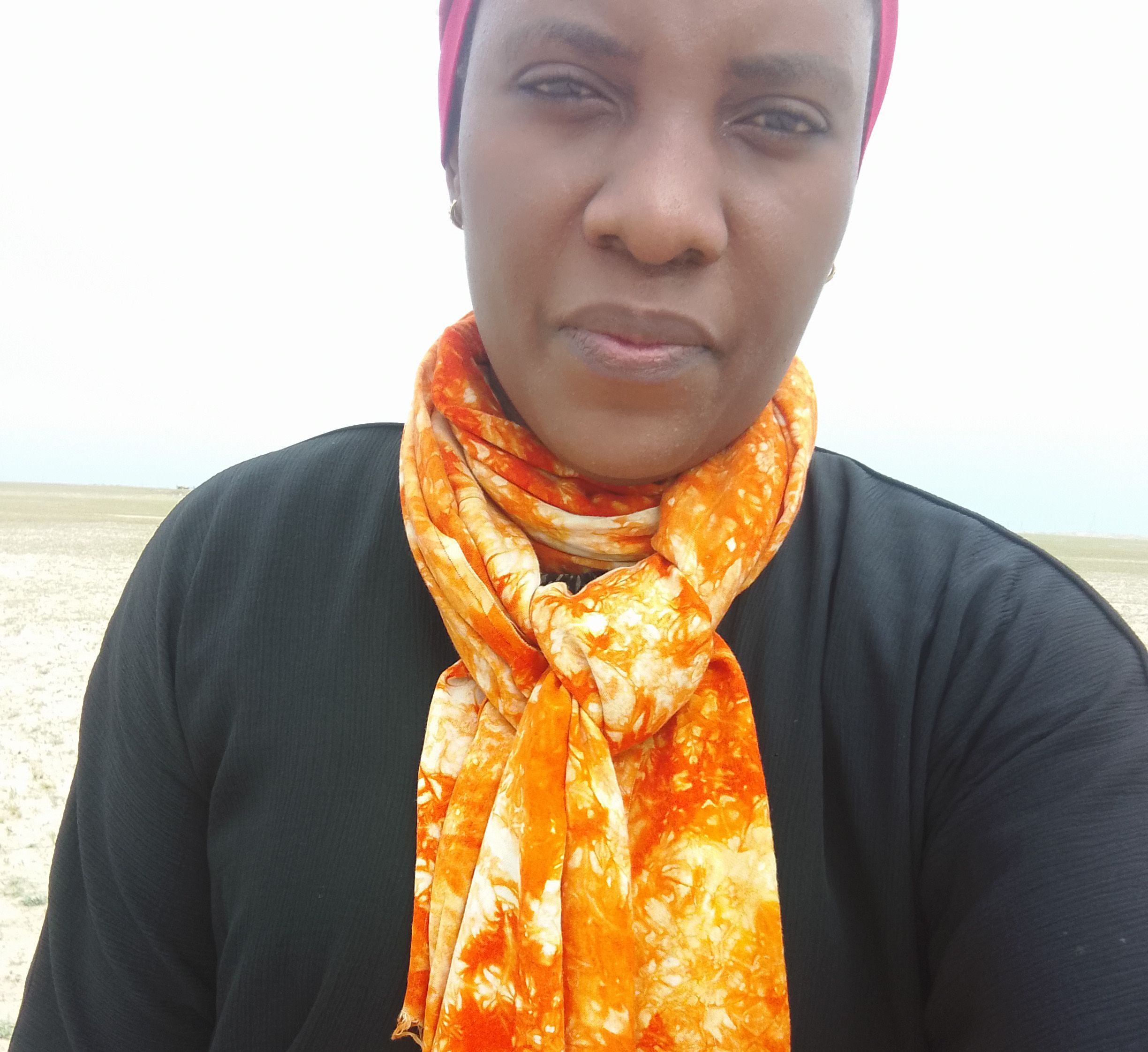 Hawa , Ugandan elder-care worker, in Saudi Arabia