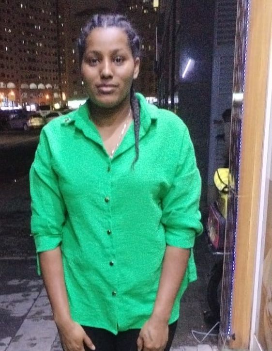 Wagane, Ethiopian maid, in Dubai