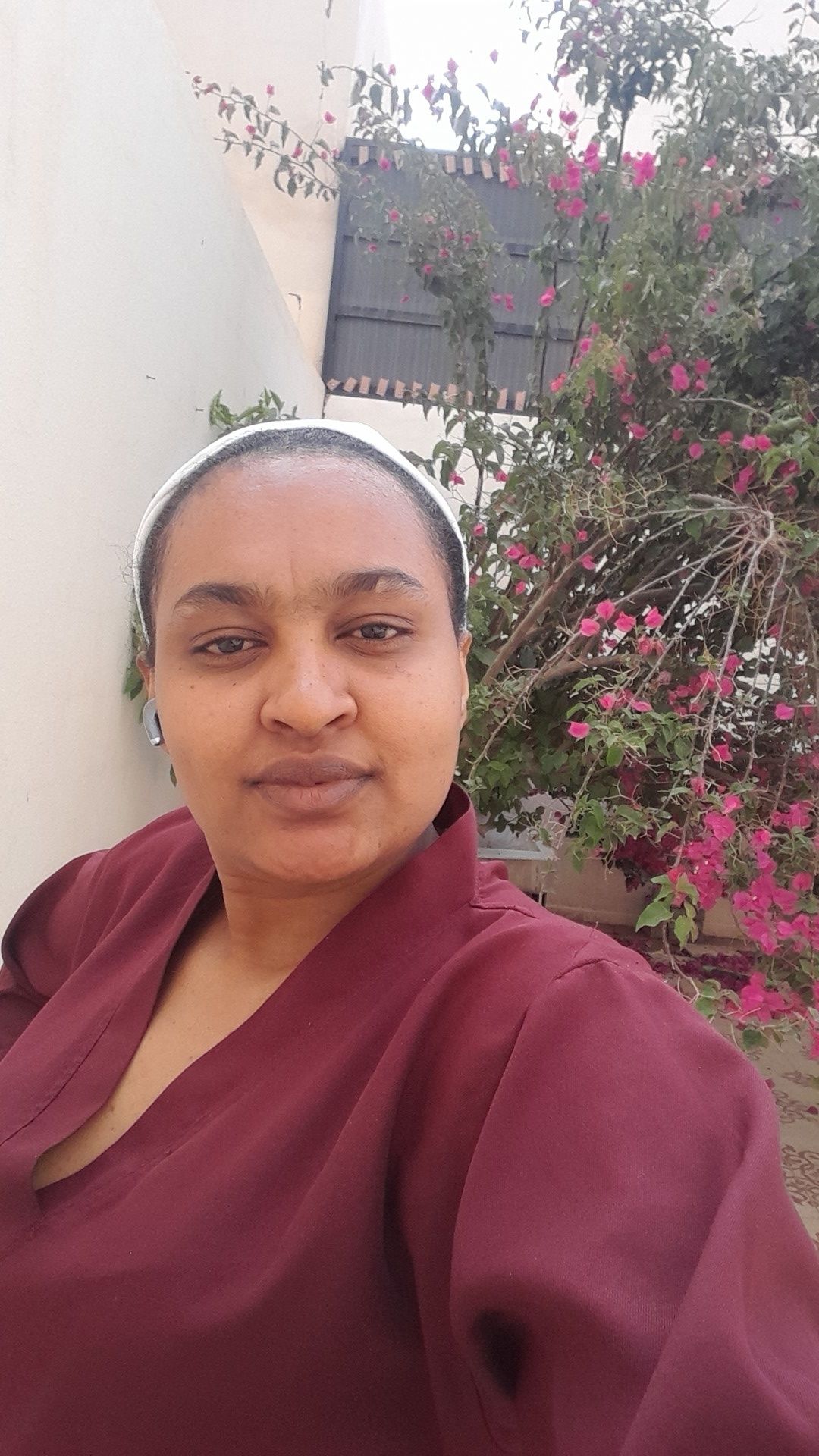 Webalm, Ethiopian nanny, in Riyadh