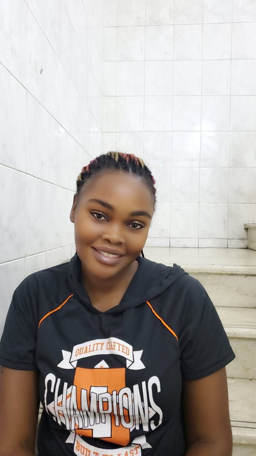 Twebaze , Ugandan nanny, in Dubai