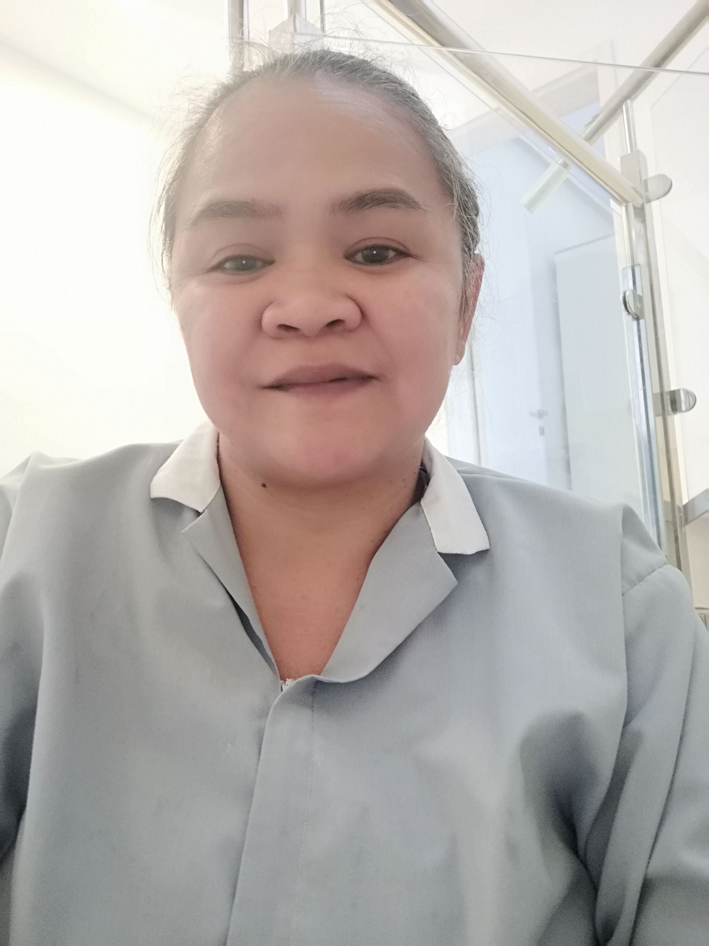 Sharon, Filipino driver, in Riyadh