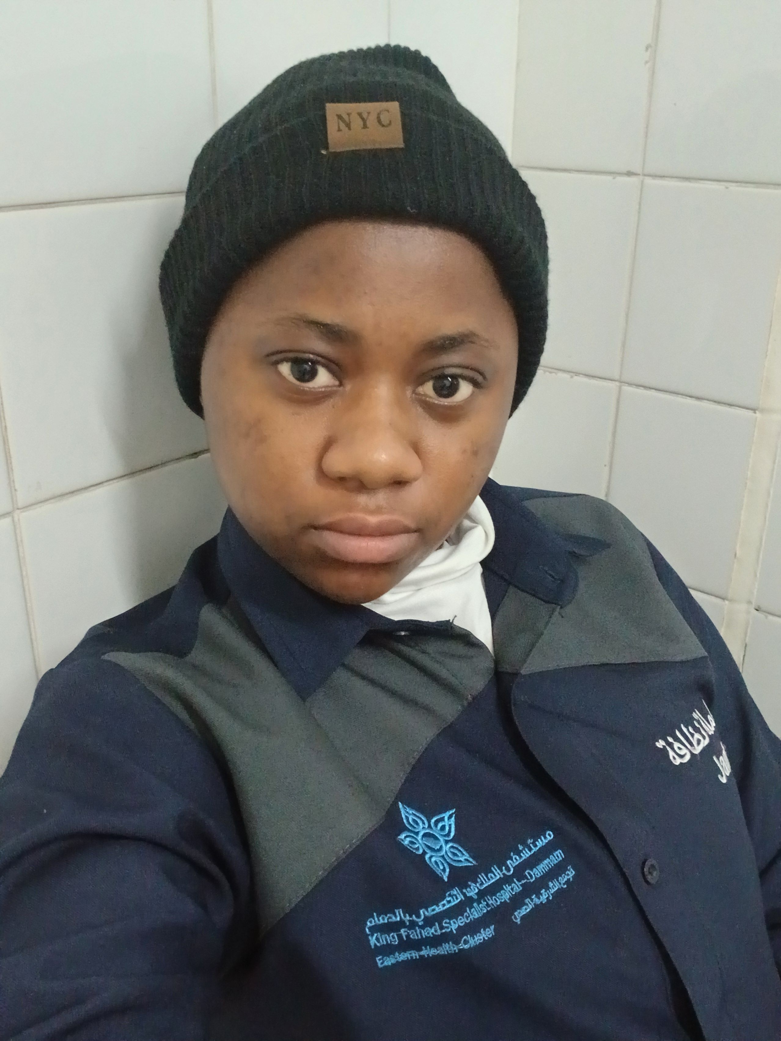 Kwagala , Ugandan nanny, in Dammam