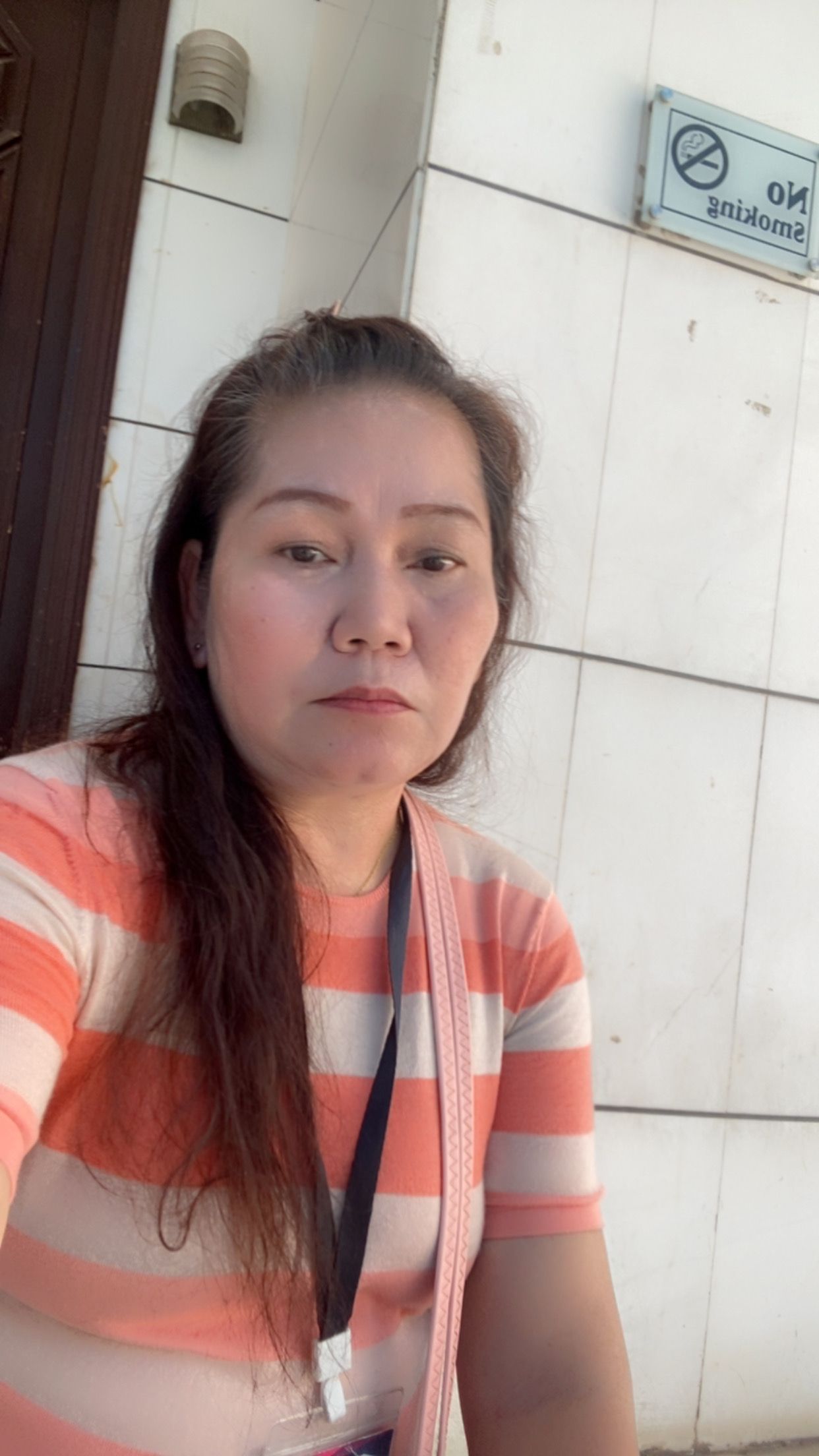 Anita, Filipino elder-care worker, in Jeddah