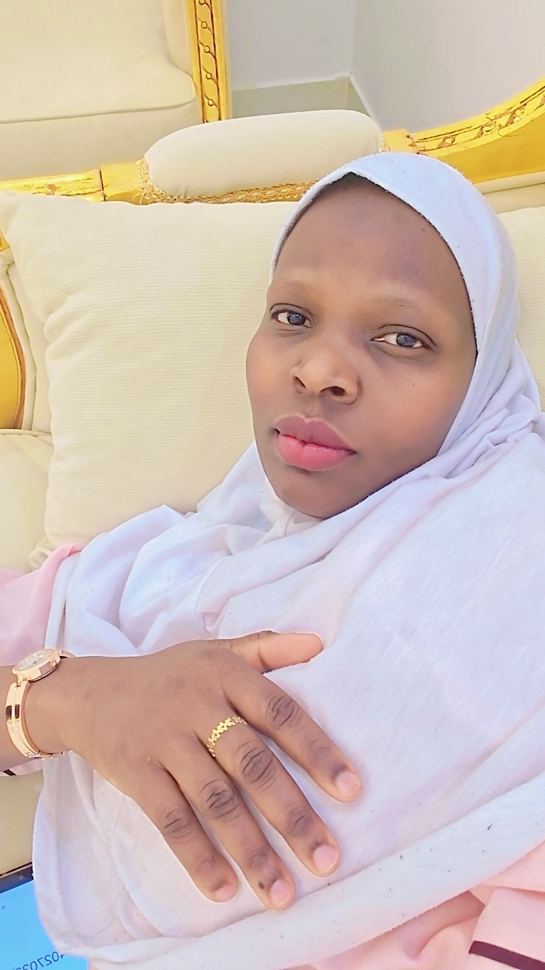 Patience , Kenyan elder-care worker, in Riyadh