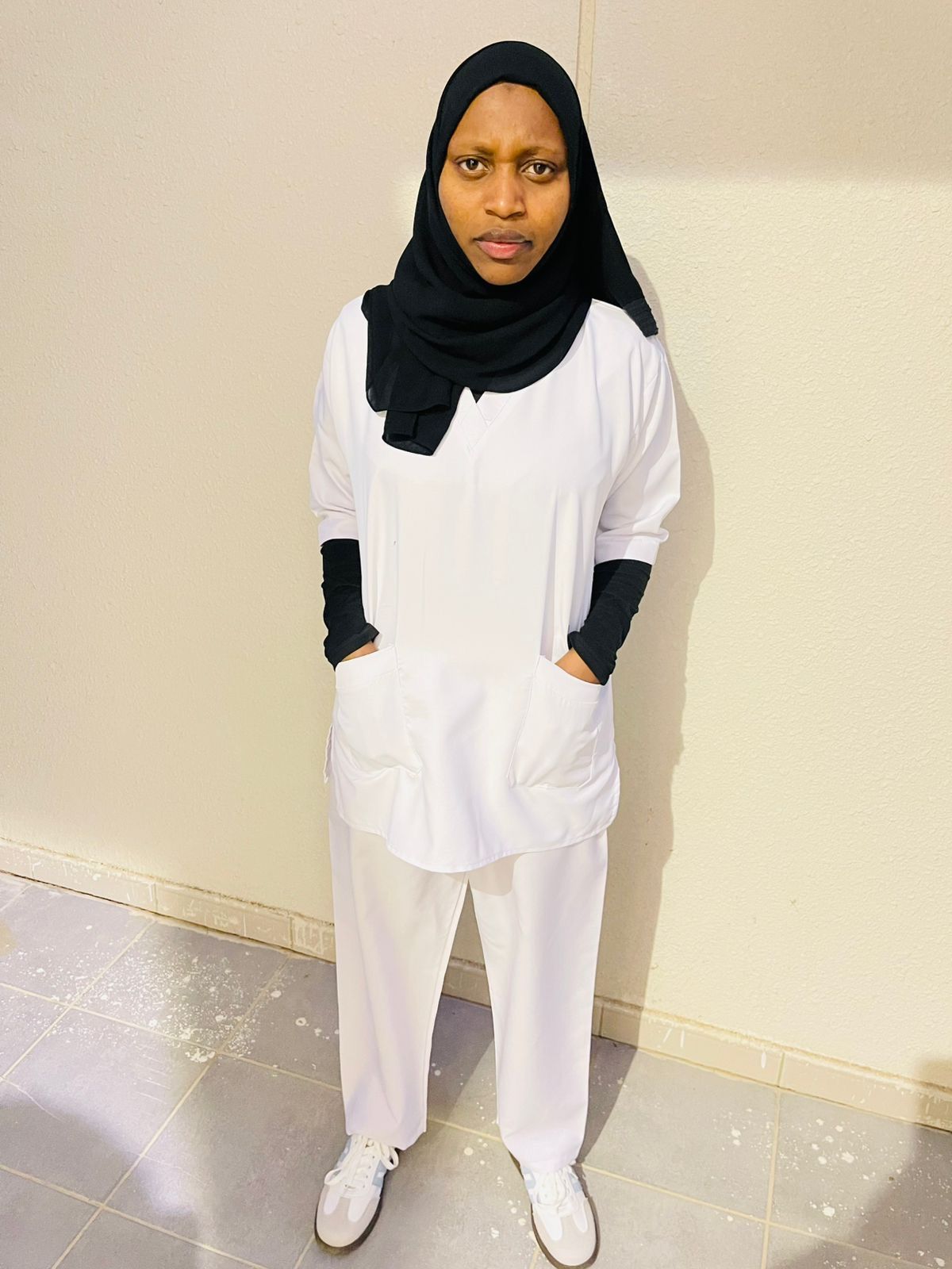 Maryam , Kenyan nanny, in Riyadh