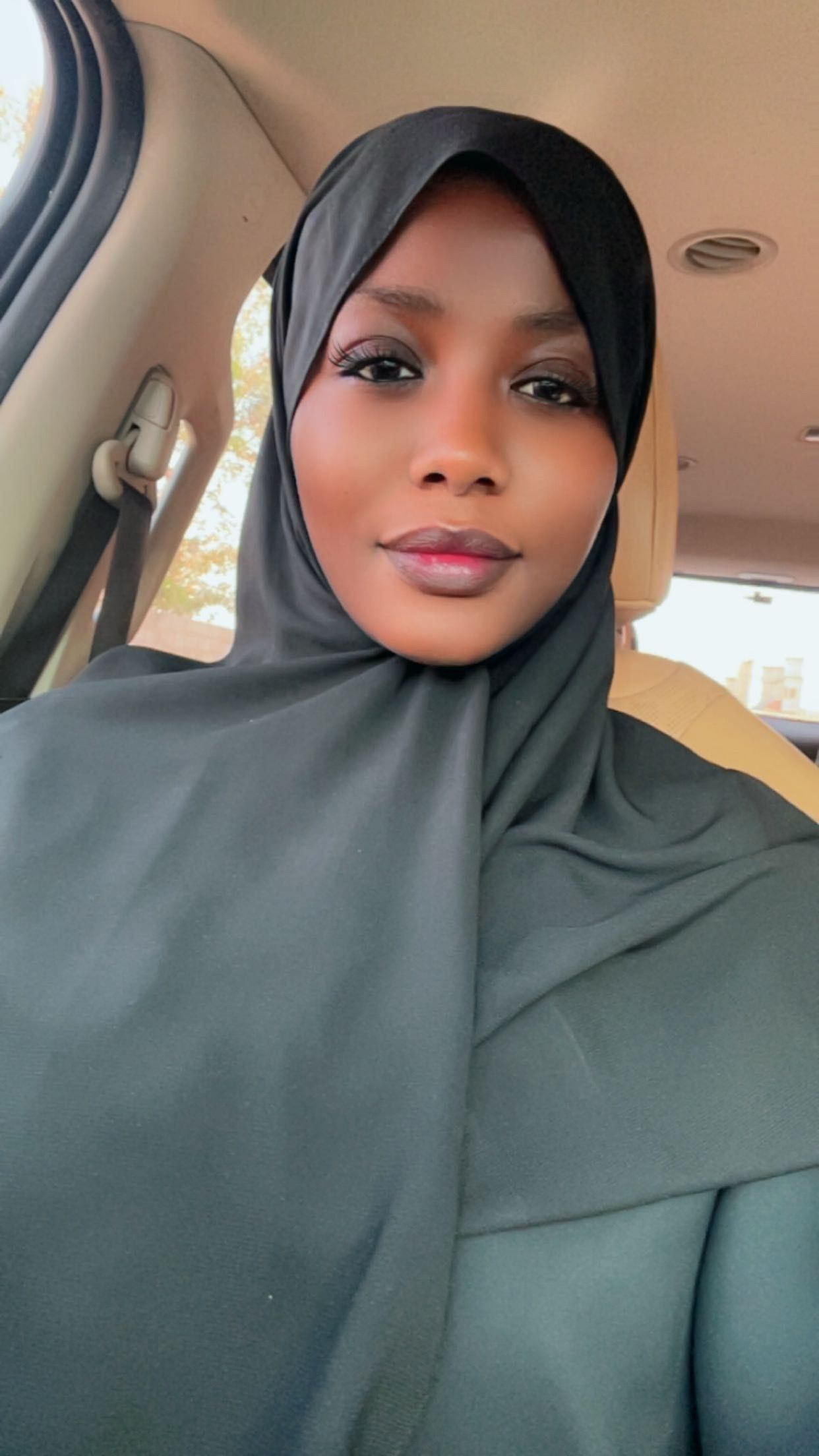 Naomi, Kenyan driver, in Madinah