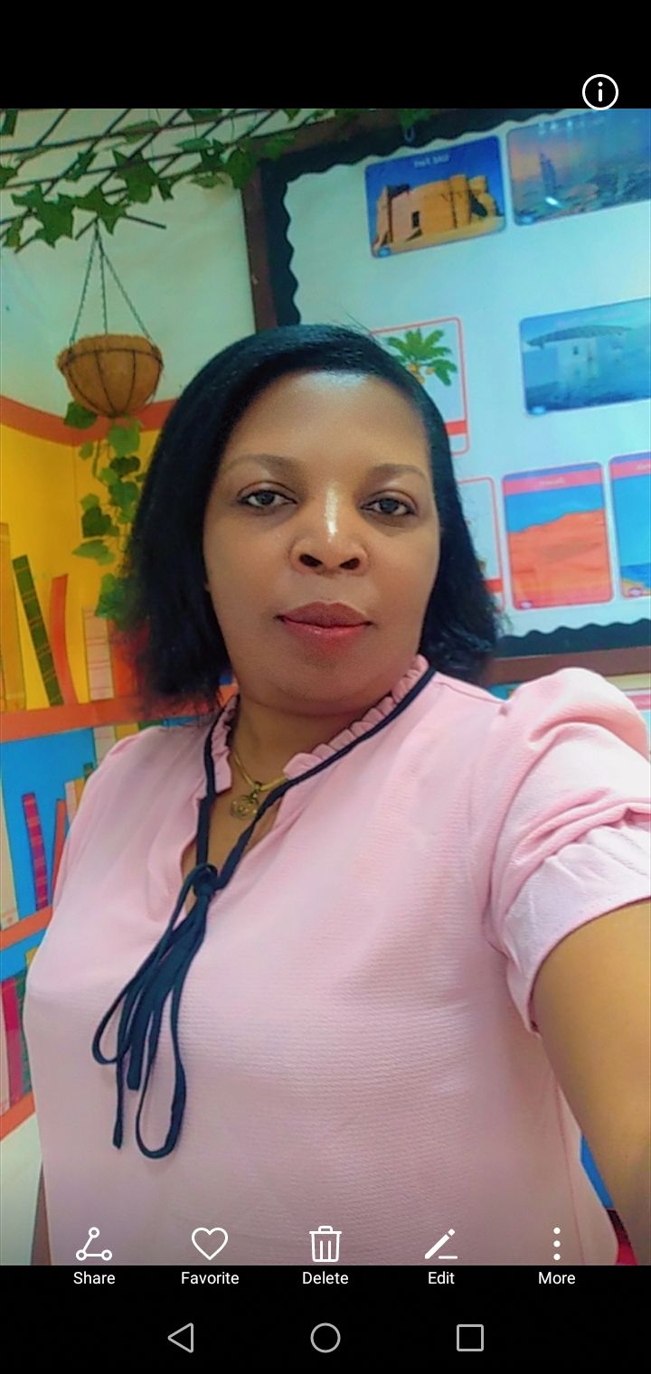 Annamary, Cameroonian nanny, in Dubai
