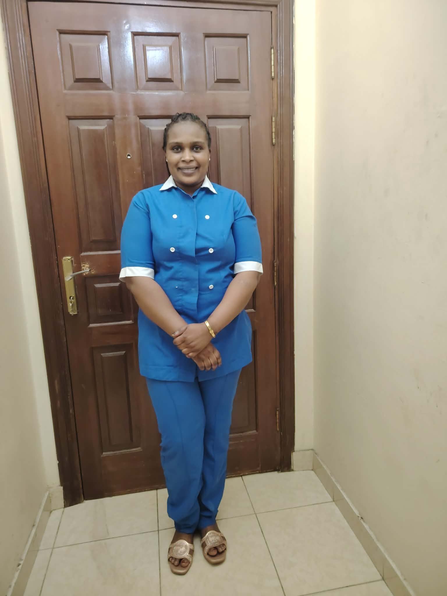 Elsy, Kenyan maid, in Jeddah