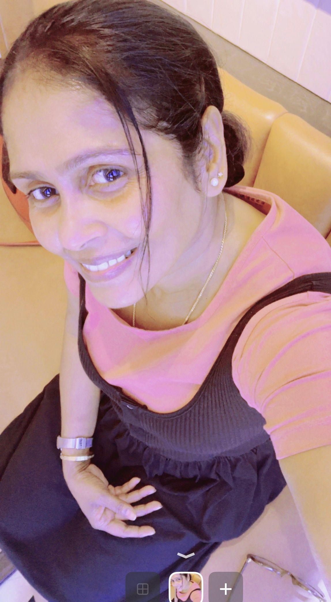 Inoka rasangi, Sri Lankan driver, in Dubai