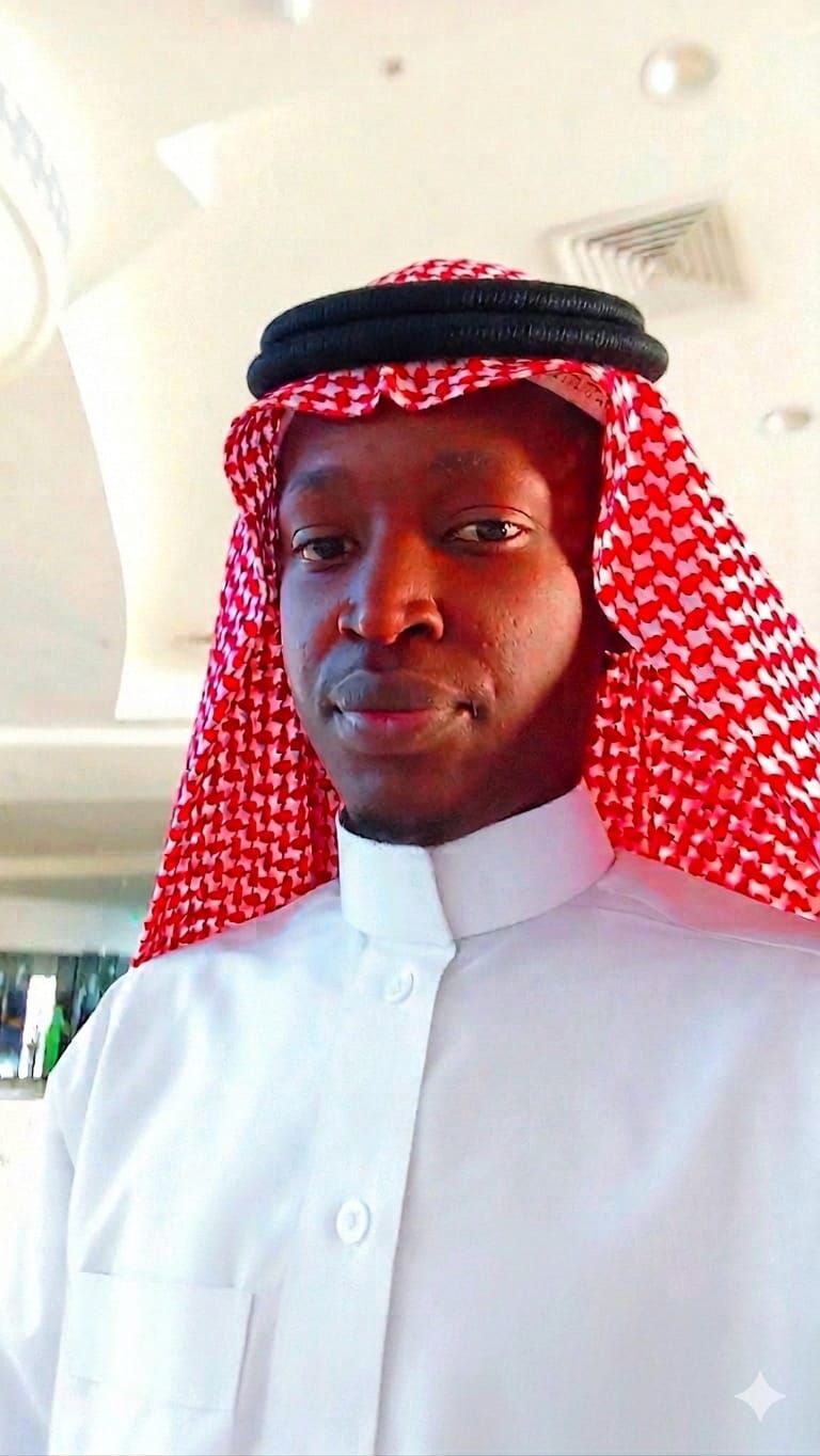 Arafat , Ugandan driver, in Riyadh